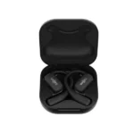 Aftershokz Openfit Open Ear Bluetooth Handsfree Ακουστικά με Αντοχή στον Ιδρώτα και Θήκη Φόρτισης Μαύρα