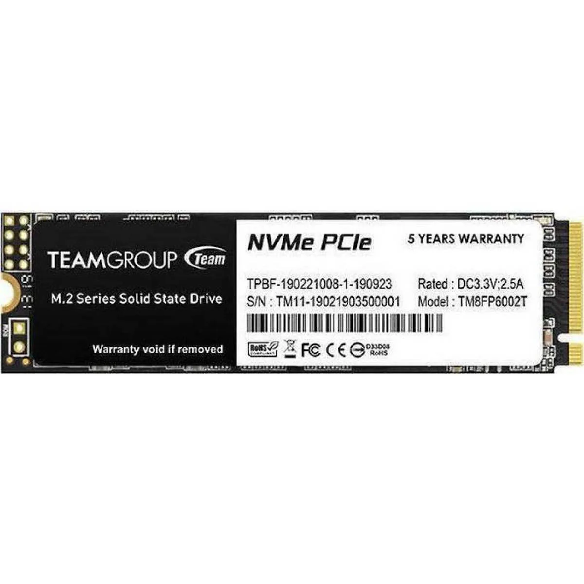20231004150751_teamgroup_mp33_ssd_2tb_m_2_nvme_pci_express_3_0_tm8fp6002t0c101 TeamGroup MP33 SSD 2TB τύπου M.2 με σύνδεση PCI Express 3.0 TM8FP6002T0C101 - Image 1