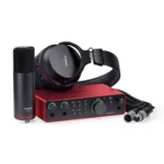 Focusrite Scarlett 2i2 Studio Εξωτερική Επαγγελματική Κάρτα Ήχου με Σύνδεση USB