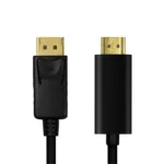 LogiLink Cable DisplayPort male - HDMI male 5m Μαύρο (CV0129)