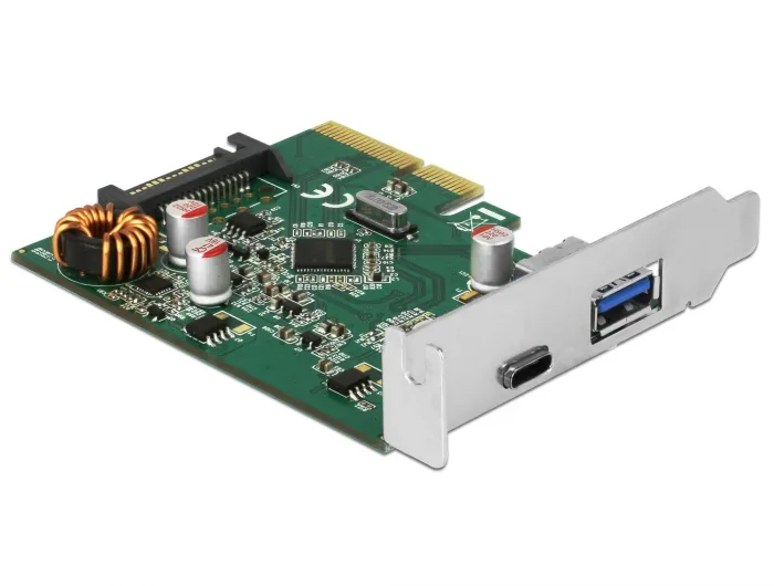 20231004170922_a5ab7a01 DeLock Κάρτα PCIe σε 2 θύρες USB (Type-C / USB 3.1) (90299) - Image 1