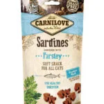 Carnilove Σνακ Γάτας με Σαρδέλα & Μαϊντανό 50gr