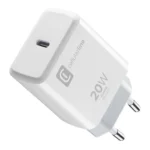 Cellular Line Φορτιστής Χωρίς Καλώδιο με Θύρα USB-C 20W Power Delivery Λευκός (ACHIPHUSBCPD20WW)