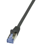 LogiLink S/FTP Cat.6a Καλώδιο Δικτύου Ethernet 10m Μαύρο 1τμχ CQ3093S