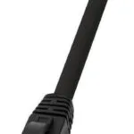 LogiLink U/UTP Cat.6a Καλώδιο Δικτύου Ethernet 0.5m Μαύρο 1τμχ CQ6025S