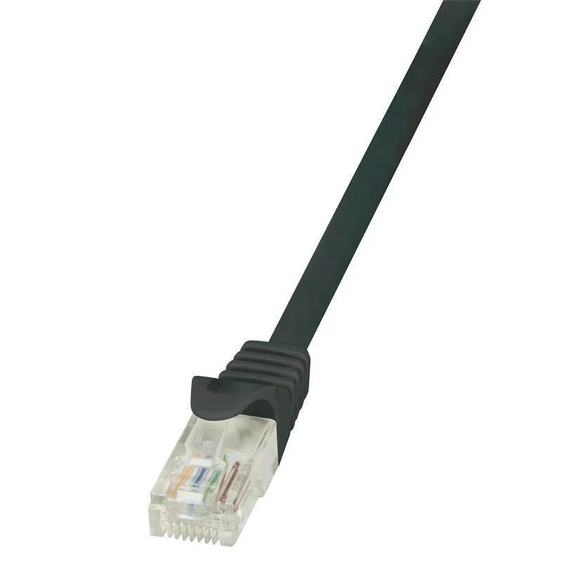 20231010135630_logilink_u_utp_kalodio_diktyou_ethernet_1m_mayro_cp1033u LogiLink U/UTP Cat.5e Καλώδιο Δικτύου Ethernet 1m Μαύρο 1τμχ CP1033U - Image 1