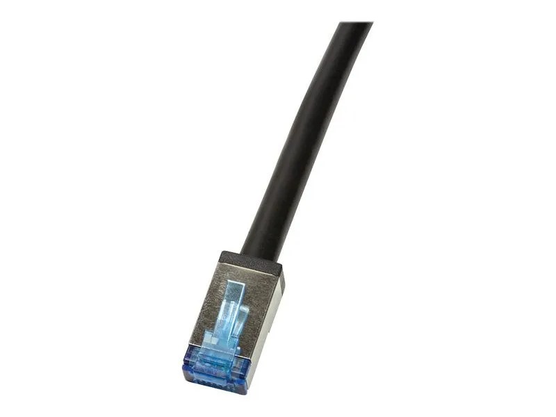 LogiLink U/UTP Cat.6a Καλώδιο Δικτύου Ethernet εξωτερικού χώρου 3m Μαύρο 1τμχ CQ7063S - Image 1