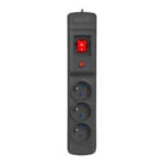 Armac Πολύπριζο 3 Θέσεων με Καλώδιο 3m M3/25/CZ