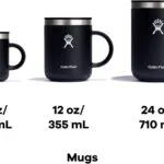 Hydro Flask Coffee Mug Κούπα Θερμός Ανοξείδωτο BPA Free 355ml Black M12CP001