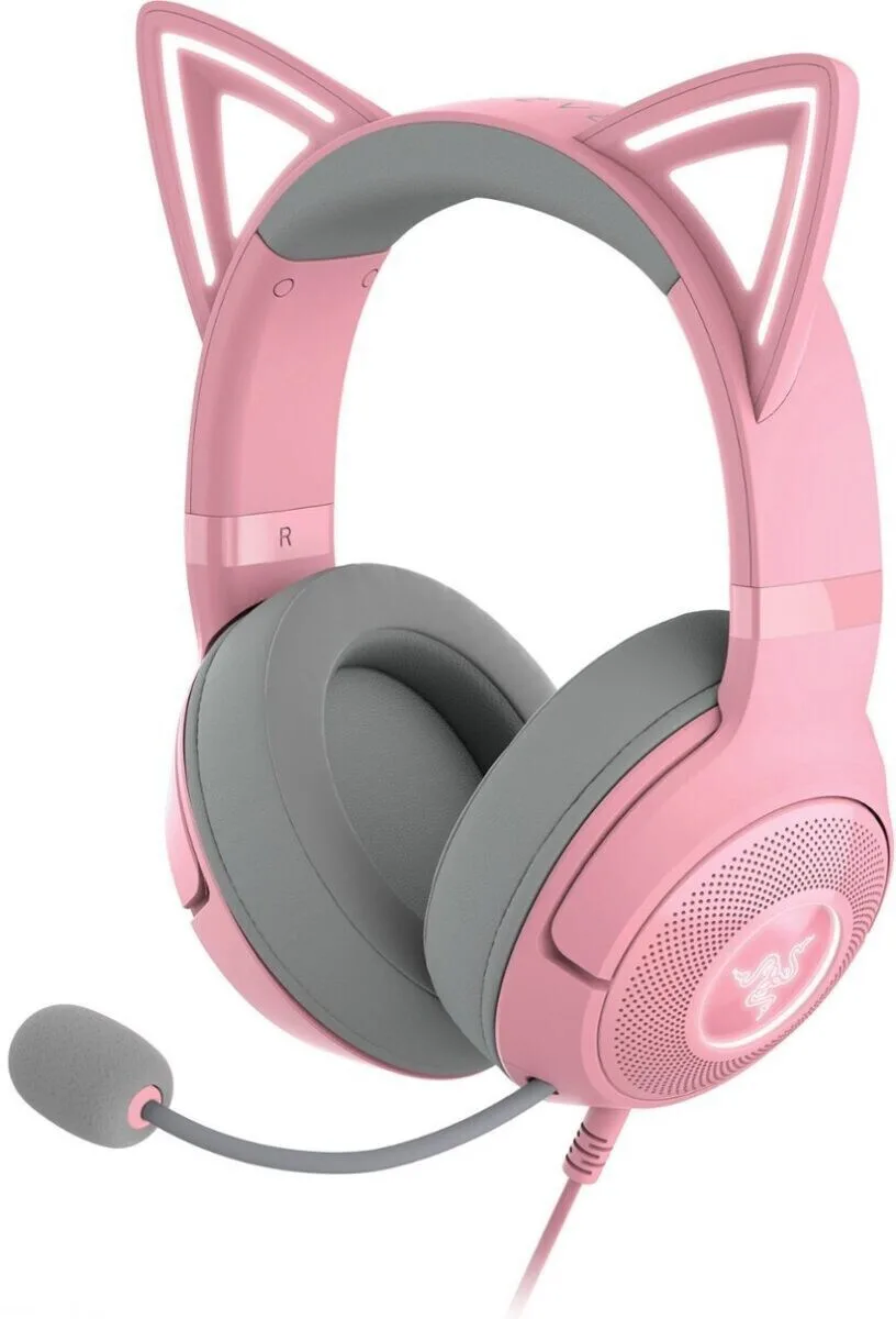 20231011113741_razer_kraken_kitty_v2_over_ear_gaming_headset_me_syndesi_usb_quartz_for_nintendo_switch_pc_ps5 Razer Kraken Kitty V2 Over Ear Gaming Headset με σύνδεση USB Quartz - Image 1