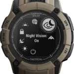 Garmin Instinct 2X Solar Tactical 50mm Αδιάβροχο Smartwatch με Παλμογράφο (Coyote Tan)