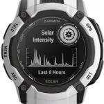Garmin Instinct 2X Solar 50mm Αδιάβροχο Smartwatch με Παλμογράφο (Whitestone)