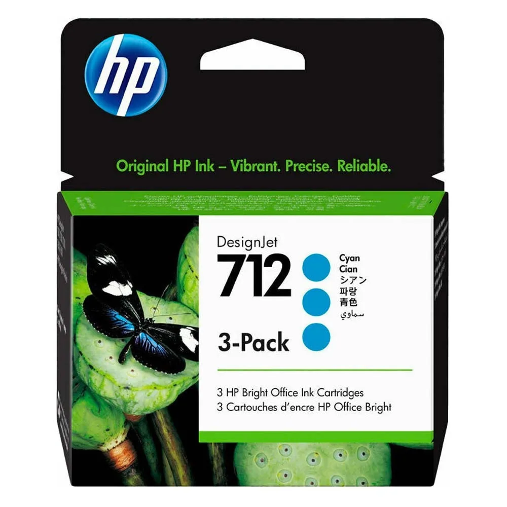 20231012121802_hp_712_paketo_3_melanion_ektypoti_inkjet_kyano_3ed77a HP 712 Γνήσιο Πακέτο 3 Μελανιών Εκτυπωτή InkJet Κυανό (3ED77A) - Image 1