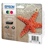 Epson 603 Γνήσιο Πακέτο Μελανιών Εκτυπωτή InkJet Πολλαπλό (Color) (C13T03U64020)