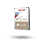 Toshiba N300 Bulk 18TB HDD Σκληρός Δίσκος 3.5" SATA III 7200rpm με 128MB Cache για NAS Bulk HDWG51JUZSVA
