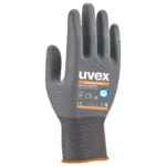 Uvex Γάντια Εργασίας Γκρι Βαμβακερά 6004010