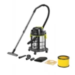Ryobi 5133004724 Επαναφορτιζόμενη Σκούπα Υγρών / Στερεών Χωρίς Φορτιστή και Μπαταρία με Ανοξείδωτο Κάδο 18lt