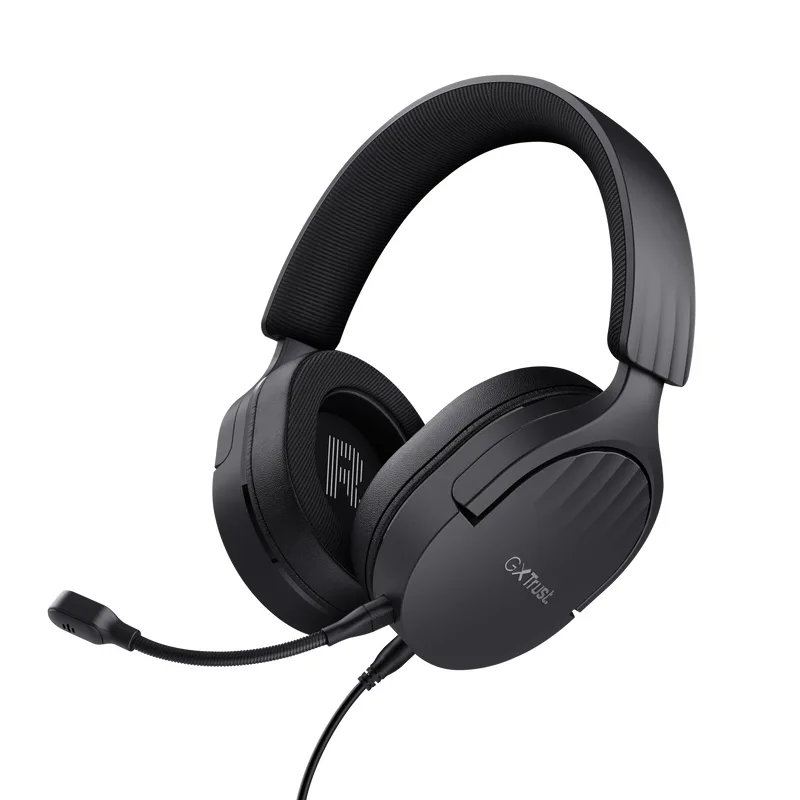Trust GXT 489 Fayzo Over Ear Gaming Headset με σύνδεση 2x3.5mm Black - Image 1