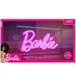 Paladone Led Παιδικό Διακοσμητικό Φωτιστικό Barbie Neon Ροζ 30.5x9x15.5εκ. PP11573BR