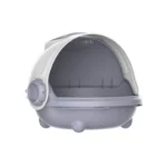 Pet Interest Τουαλέτα Γάτας Κλειστή Γκρι Μ55.4 x Π49 x Υ41.7cm 06101
