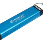 Kingston IronKey Keypad 200C 256GB USB 3.2 Stick με σύνδεση USB-C Μπλε