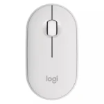 Logitech Pebble M350s Ασύρματο Bluetooth Ποντίκι White