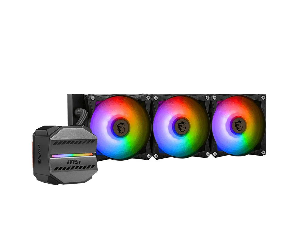 MSI MAG CORELIQUID M360 Υδρόψυξη Επεξεργαστή Τριπλού Ανεμιστήρα 120mm για Socket 1200 με ARGB Φωτισμό - Image 1
