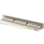 Lanberg Patch Panel για Rack 1U 19" 24 Θυρών cat6a Γκρι PPSA-1024-S
