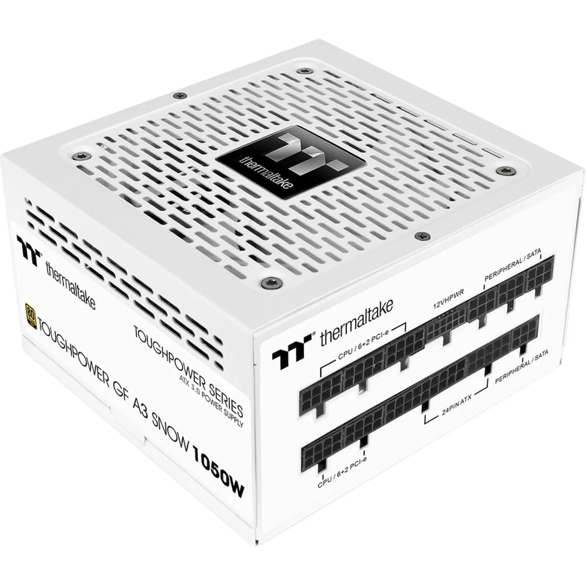 Thermaltake Toughpower GF A3 TT Premium Edition Snow 1050W Λευκό Τροφοδοτικό Υπολογιστή Full Modular 80 Plus Gold - Image 1