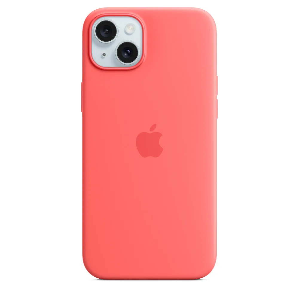 Apple Silicone Case with MagSafe Back Cover Σιλικόνης Guava (iPhone 15 Plus) MT163ZM/A - Image 1