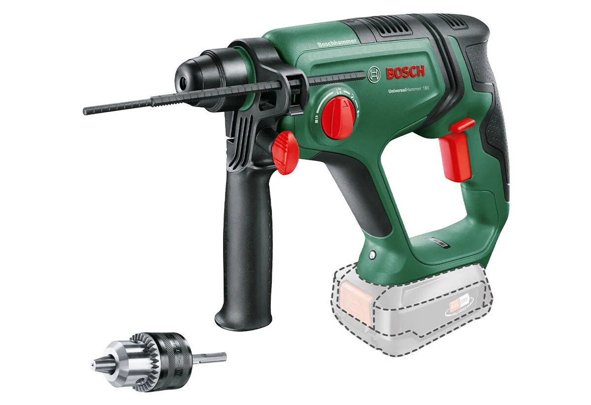 20231019111458_bosch_kroustiko_skaptiko_mpatarias_18v Bosch Κρουστικό Σκαπτικό Πιστολέτο Μπαταρίας 18V Solo με Υποδοχή SDS Plus 06039D6000 - Image 1