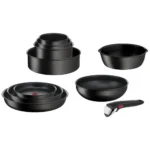 Tefal Ingenio Unlimited Σετ Μαγειρικά Σκεύη από Αλουμίνιο Black με Αντικολλητική Επίστρωση L7639002 13τμχ