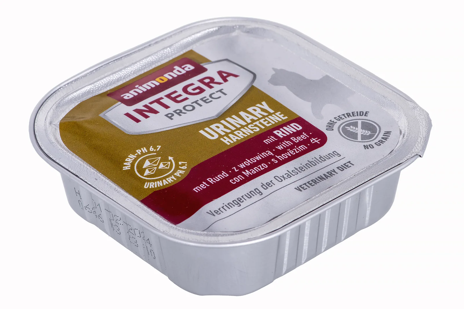20231019162118_01e2dd1a Animonda Integra Protect Harnsteine Υγρή Τροφή για Ενήλικες Γάτες σε Ταψάκι με Χοιρινό 100gr - Image 1