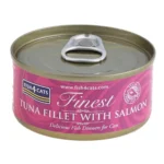 Fish4Cats Finest Υγρή Τροφή για Ενήλικες Γάτες σε Κονσέρβα με Σολομό και Τόνο 70gr CTW664