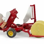 Bruder Bale Wrapper With Round Bales Φορτηγό 1:16 Αγροτικό για 3+ Ετών