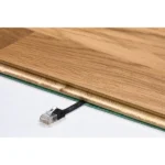 Goobay Flat U/UTP Cat.6 Καλώδιο Δικτύου Ethernet 1m Μαύρο 1τμχ 95380