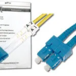 Digitus Καλώδιο Οπτικής Ίνας LC-SC 2m Κίτρινο 1τμχ DK-2932-02