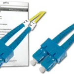 Digitus Καλώδιο Οπτικής Ίνας SC-SC 1m Κίτρινο 1τμχ DK-2922-01