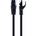 Cablexpert U/UTP Cat.6 Καλώδιο Δικτύου Ethernet 0.25m Μαύρο 1τμχ PP6U-0.25M/BK