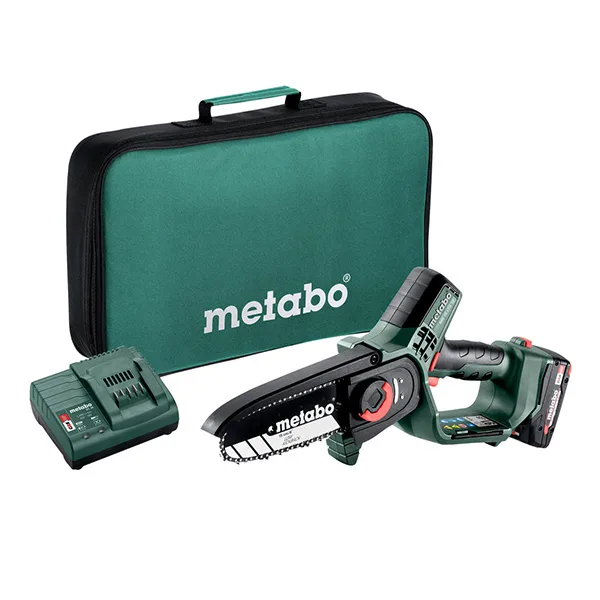 Metabo Ms 18 Ltx Αλυσοπρίονο Μπαταρίας Solo 18V 1.6kg με Λάμα 8cm 600856500 - Image 1