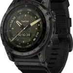 Garmin Tactix 7 AMOLED Edition Titanium 51mm Αδιάβροχο Smartwatch με Παλμογράφο (Nylon and Silicone Black)