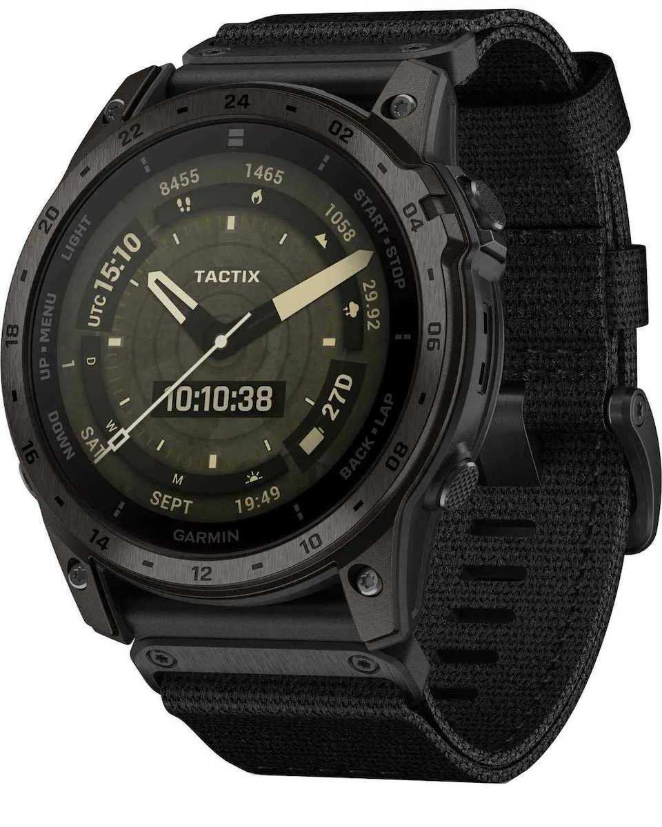 20231026102646_977ffa72 Garmin Tactix 7 AMOLED Edition Titanium 51mm Αδιάβροχο Smartwatch με Παλμογράφο (Nylon and Silicone Black) - Image 1