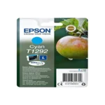 Epson Γνήσιο Μελάνι Εκτυπωτή InkJet Κυανό (C13T12924022)
