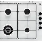 Electrolux Εστία Υγραερίου Αυτόνομη 59.4x51εκ. Ασημί EGS6414W