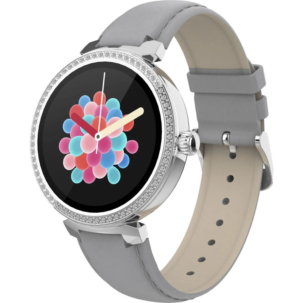 20231026141532_denver_swc_342_smartwatch_me_palmografo_gri Denver SWC-342 Smartwatch με Παλμογράφο (Γκρι) - Image 1