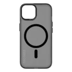 Decoded Back Cover Σιλικόνης Μαύρο (iPhone 15 Plus)