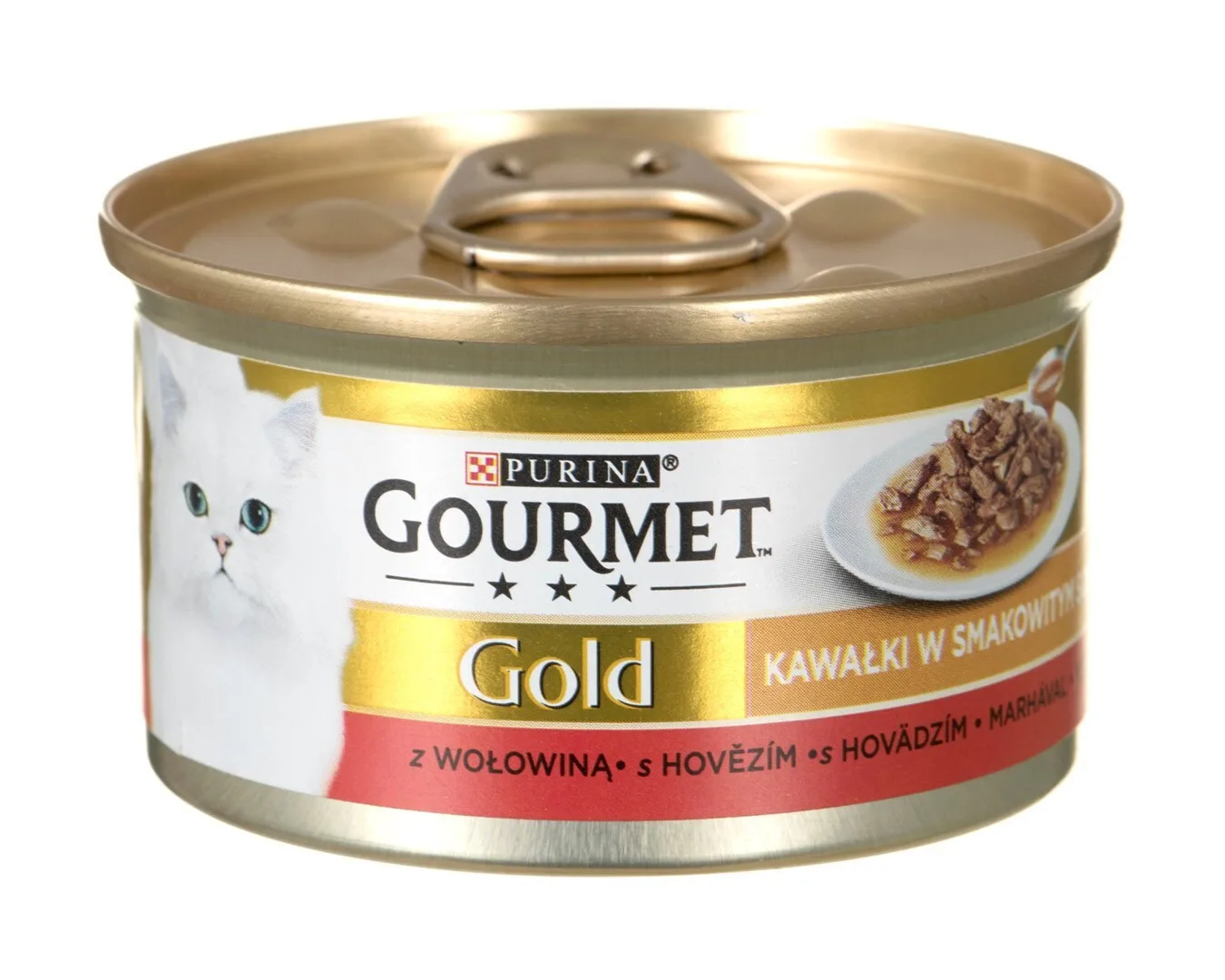 20231031140702_c89b5263 Gourmet Υγρή Τροφή για Ενήλικες Γάτες σε Κονσέρβα με Βοδινό χωρίς Γλουτένη 85gr - Image 1