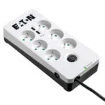 Eaton Πολύπριζο Aσφαλείας 6 Θέσεων με USB-A, Διακόπτη και Καλώδιο 1.5m PB6UF