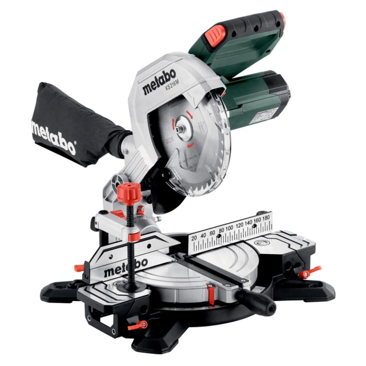 Metabo Ks 216 M Φαλτσοπρίονο Ρεύματος με Ισχύ 1100W, Δίσκο Κοπής Διαμέτρου 216mm & Ταχύτητα Κοπής 5000rpm - Image 1