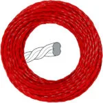 Einhell 3436655 Μεσινέζα Στρογγυλή Στριφτή Μήκους 15m και Πάχους 2.4mm